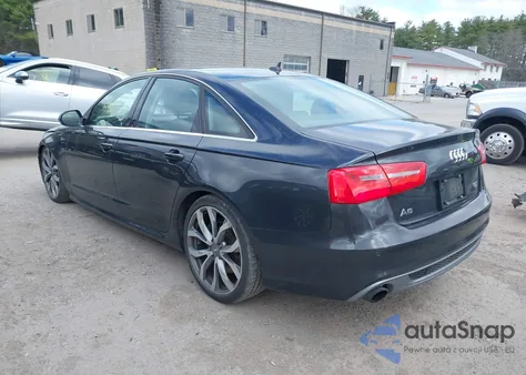 2013 Audi A6 3.0T Premium from USA, damaged, VIN WAUHGAFC9DN059480